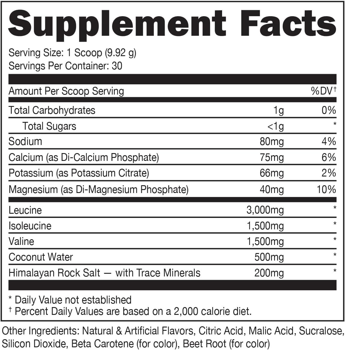 Bucked Up Original BCAA 2:1:1 Branched Chain Essential Amino Acids - Supplement Powder - | 100% Pure 2:1:1 Instantized Formula | Pre/Post Workout | 30 Servings | (Peach Ring Flavor)