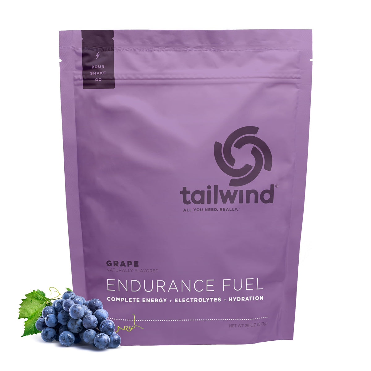 Tailwind Nutrition Endurance Fuel, Dauwaltermelon, 50-Serving Bag