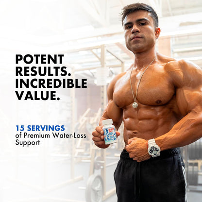 Evogen Super Dry Water Loss Matrix | Bloating Relief | 45 Capsules | Dandelion root, horsetail and juniper berry with magnesium and potassium to reduce retention and reveal definition