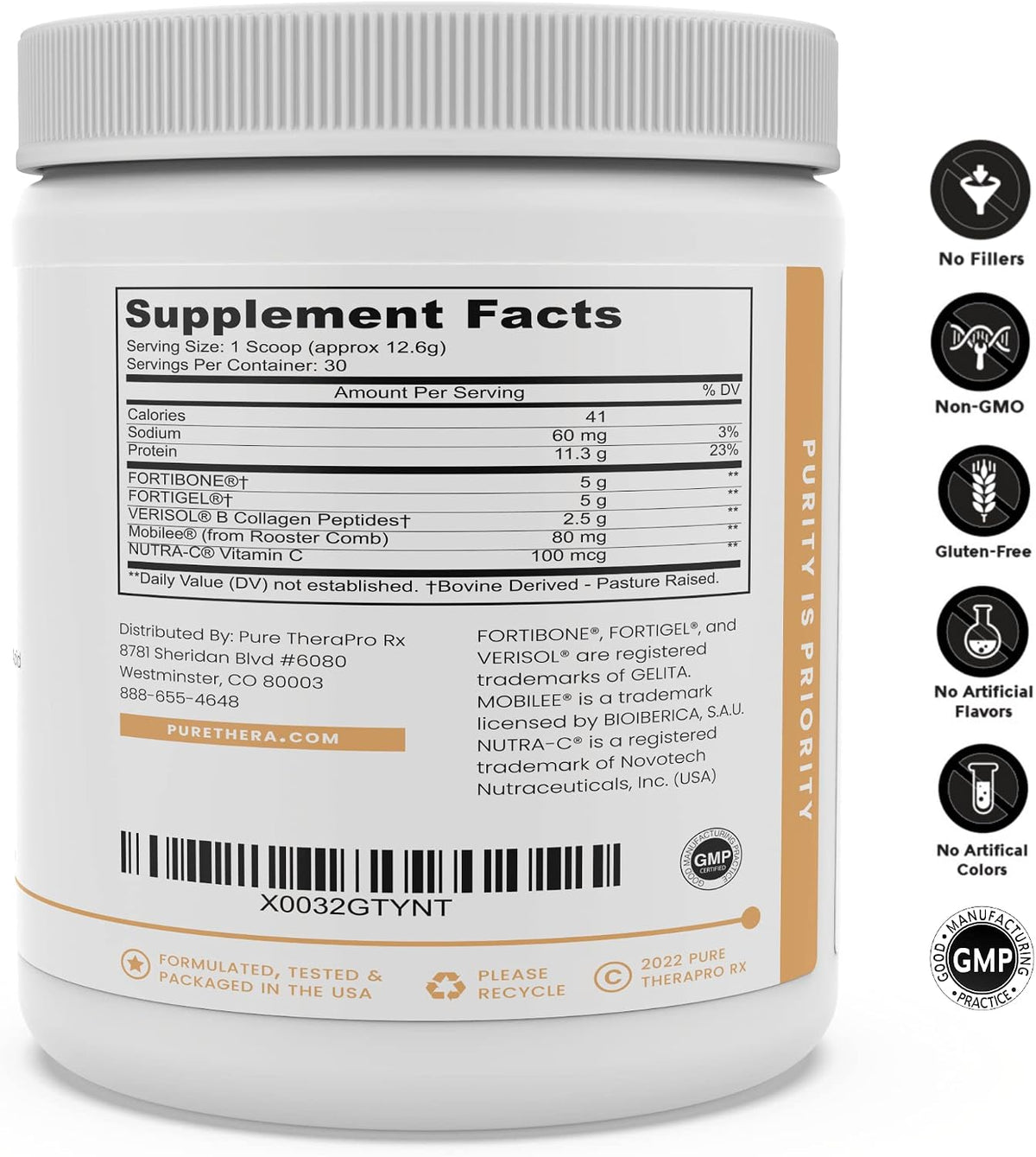 Pure Therapro Rx Healthy Hormones, Hair, Skin & Nails Bundle