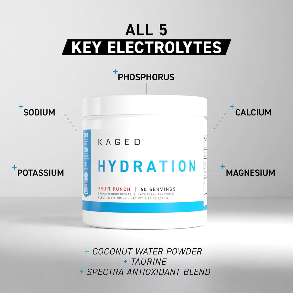 Kaged Pre Workout Sport & Hydration | Runners Bundle | Pre, Post, Intra Workout Supplement | Energy Sports Drink Mix
