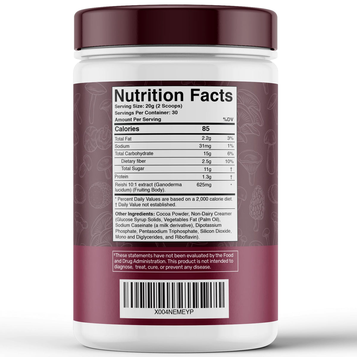 Mushroom Coffee, 90 Servings Organic Mushrooms Instant Coffea, Great Tasting Colombian Keto Coffee, 7 Superfood Mishrooms Lions Mane, Chaga, Reishi, Cordyceps, Maitake, Shiitake, and Turkey Tail