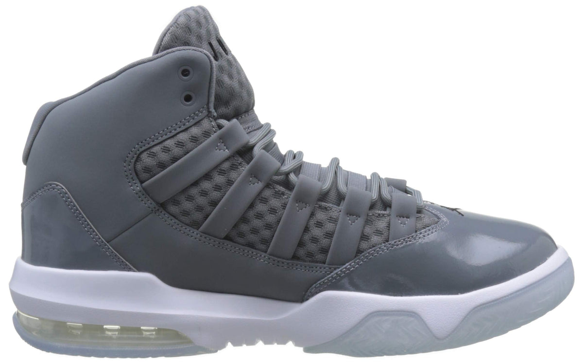 Nike Men's Jordan Max Aura Shoe, Cool Grey/Black-white-clear, 11