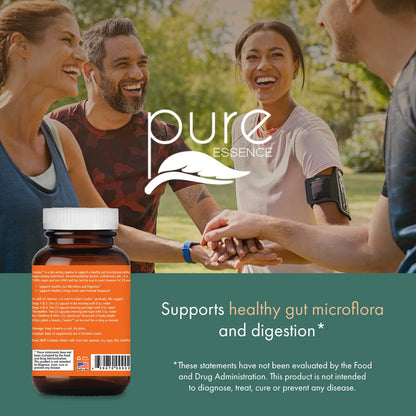 Pure Essence Candex Supplement - Yeast Overgrowth Supplement with Digestive Enzymes, Yeast Infection Probiotic Treatment for Men and Women - 120 Capsules