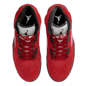 Jordan Mens Air 5 Retro DA1911 102 Fire Red Silver Tongue 2020 - Size 8