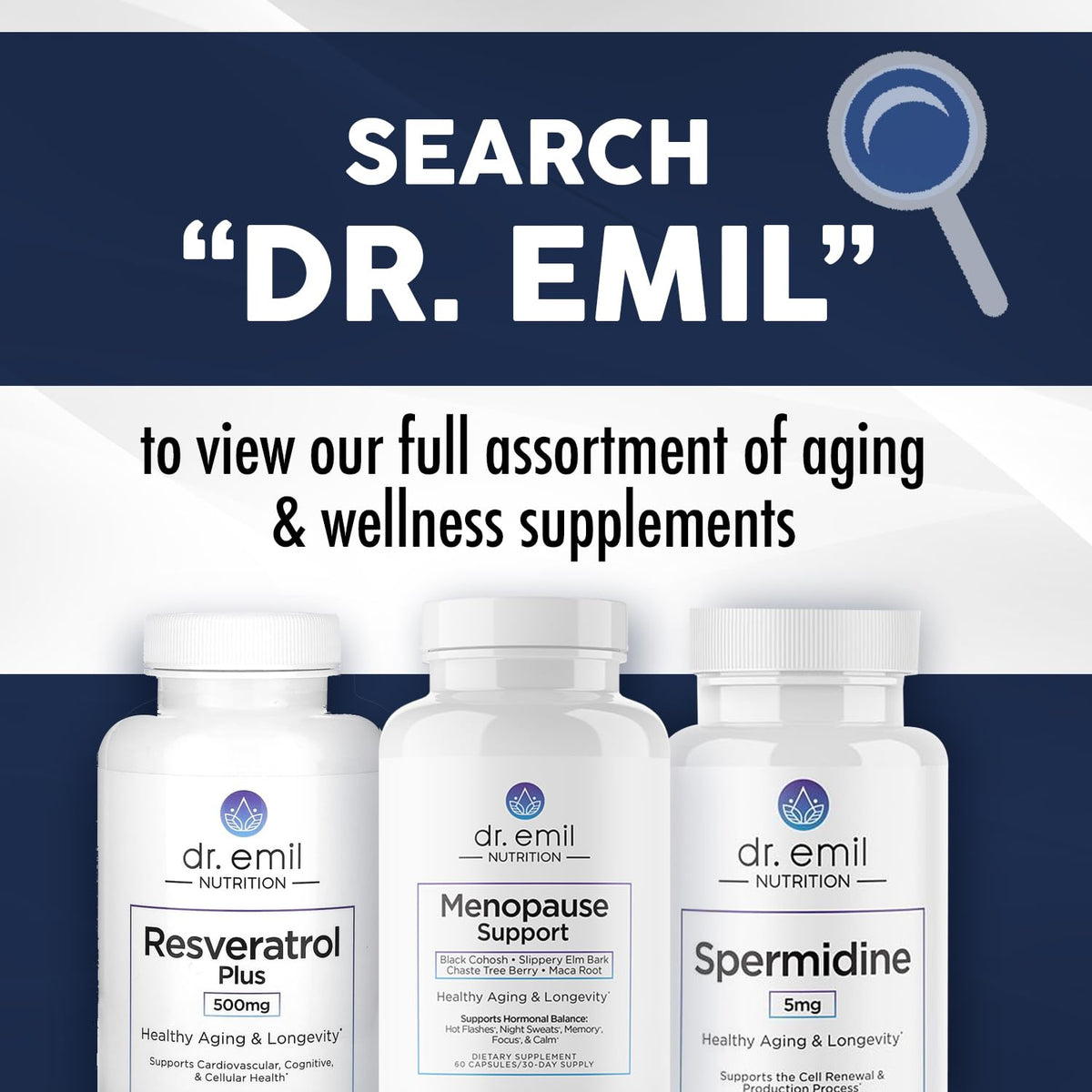 DR EMIL NUTRITION Menopause Supplements for Women - Multi-Symptom Menopause Relief