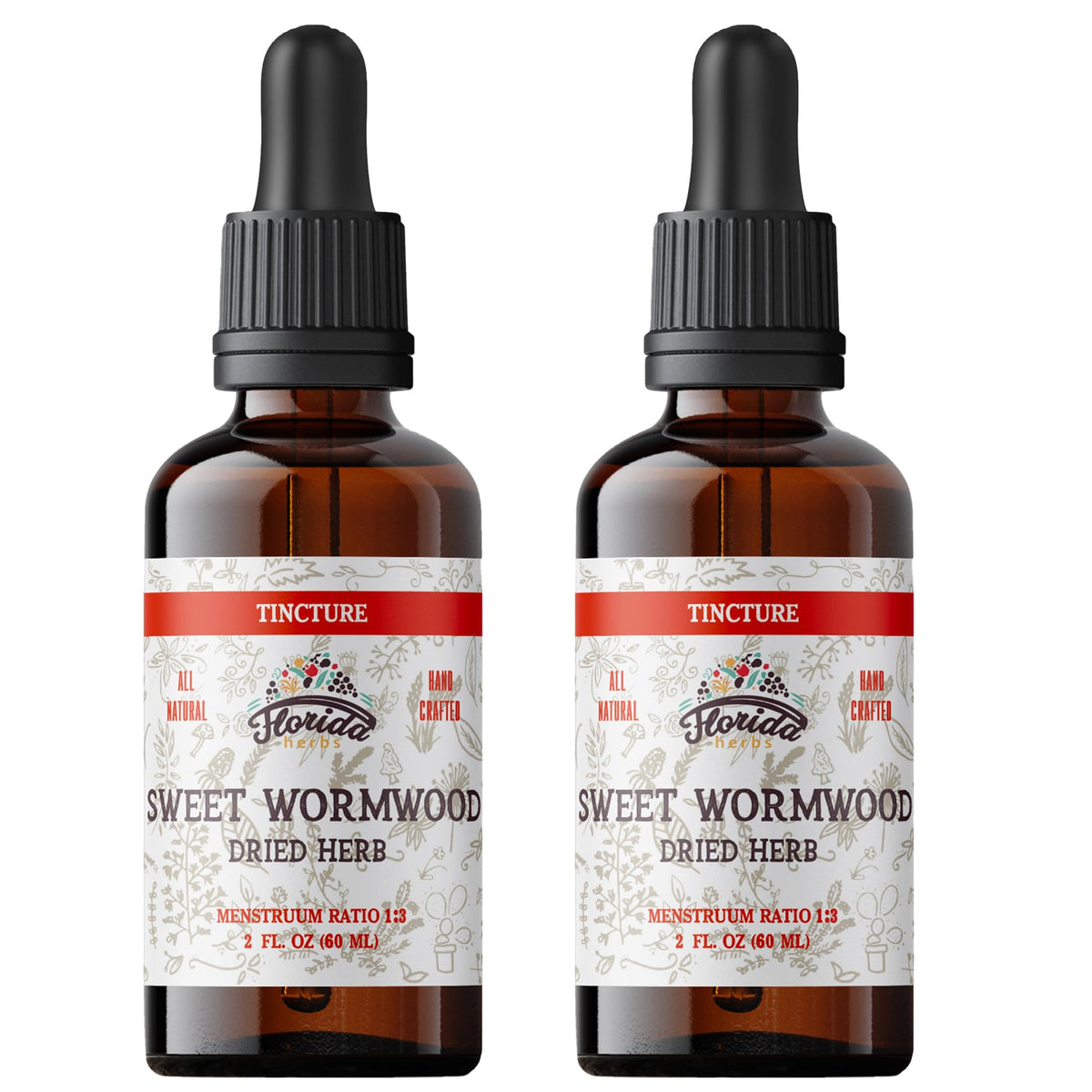 Wormwood Organic Tincture - Natural Intestinal Cleanse and Digestive Cleanse Supplement - Wormwood Herb Extract for Detox - Made in USA - 2 Fl Oz (Wormwood - 2 Fl Oz)