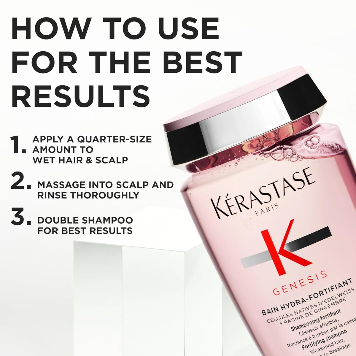 Kerastase Genesis Hydra-Fortifiant Shampoo – For Weak Hair