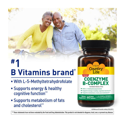 Country Life Coenzyme B-Complex, 120 Capsules