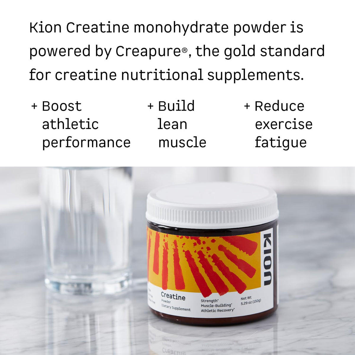 Kion Creatine | Fuel Your Performance, Energy & Strength | 30 Servings
