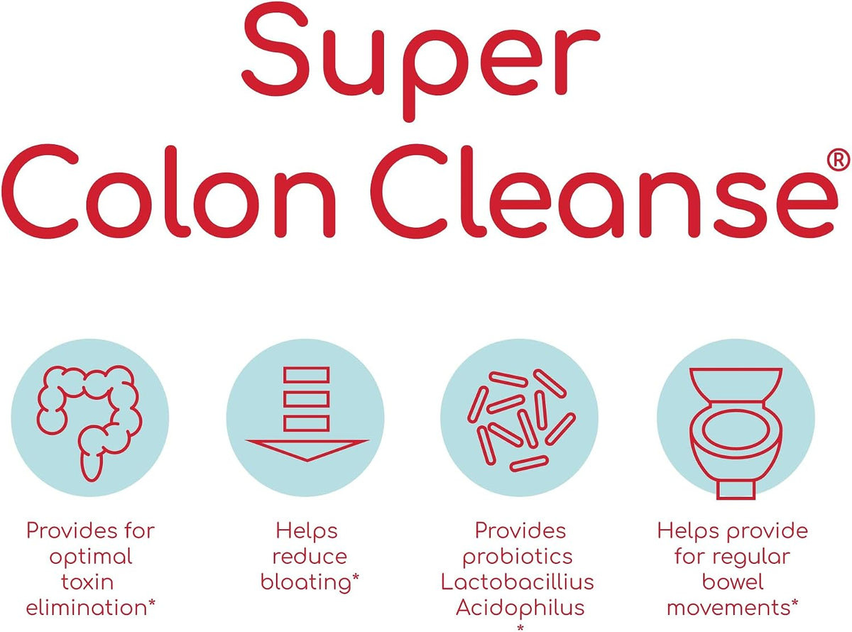 Health Plus Bundle: Contains Revitalize+ (60 Capsules/30 Servings) & Super Colon Cleanse (120 Count)