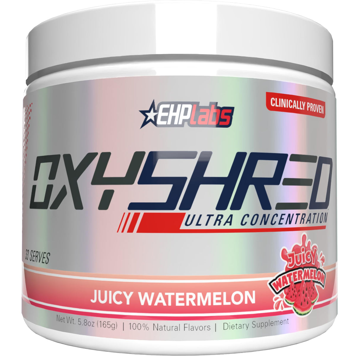 EHP Labs OxyShred Pre Workout Powder - Preworkout Powder with L Glutamine & Acetyl L Carnitine, Energy Boost Drink - Cosmic Blast, 60 Servings