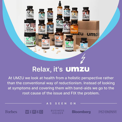 UMZU zuEnzymes Digestive Enzyme Supplement, 30 Day Supply | 21 Enzyme Blend, Lipase, Protease and Amylase, Supports Digestion, Gut Health, Nutrient Breakdown and Digestive Wellness