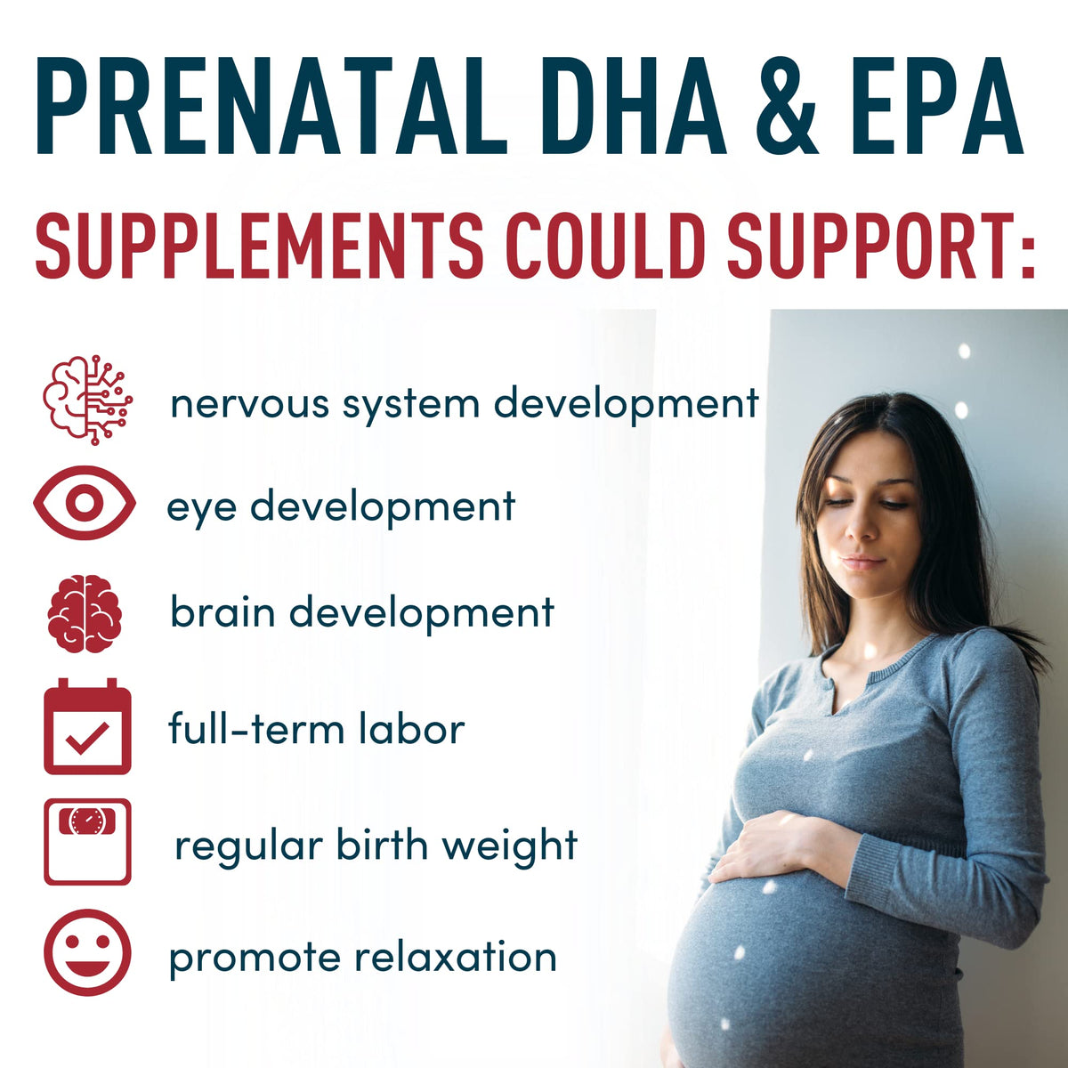 WINDSOR BOTANICALS Male Fertility Supplement and DHA with Folic Acid Prenatal Bundle
