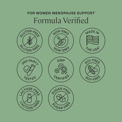 Stonehenge Health for Women Menopause Support for Peri + Menopause + Post - Mood, Energy, Stress, Hot Flashes, Night Sweats, Sleep & Cortisol, Chromax Chromium, Vitamin D3, KSM-66 Ashwagandha (3 Pack)
