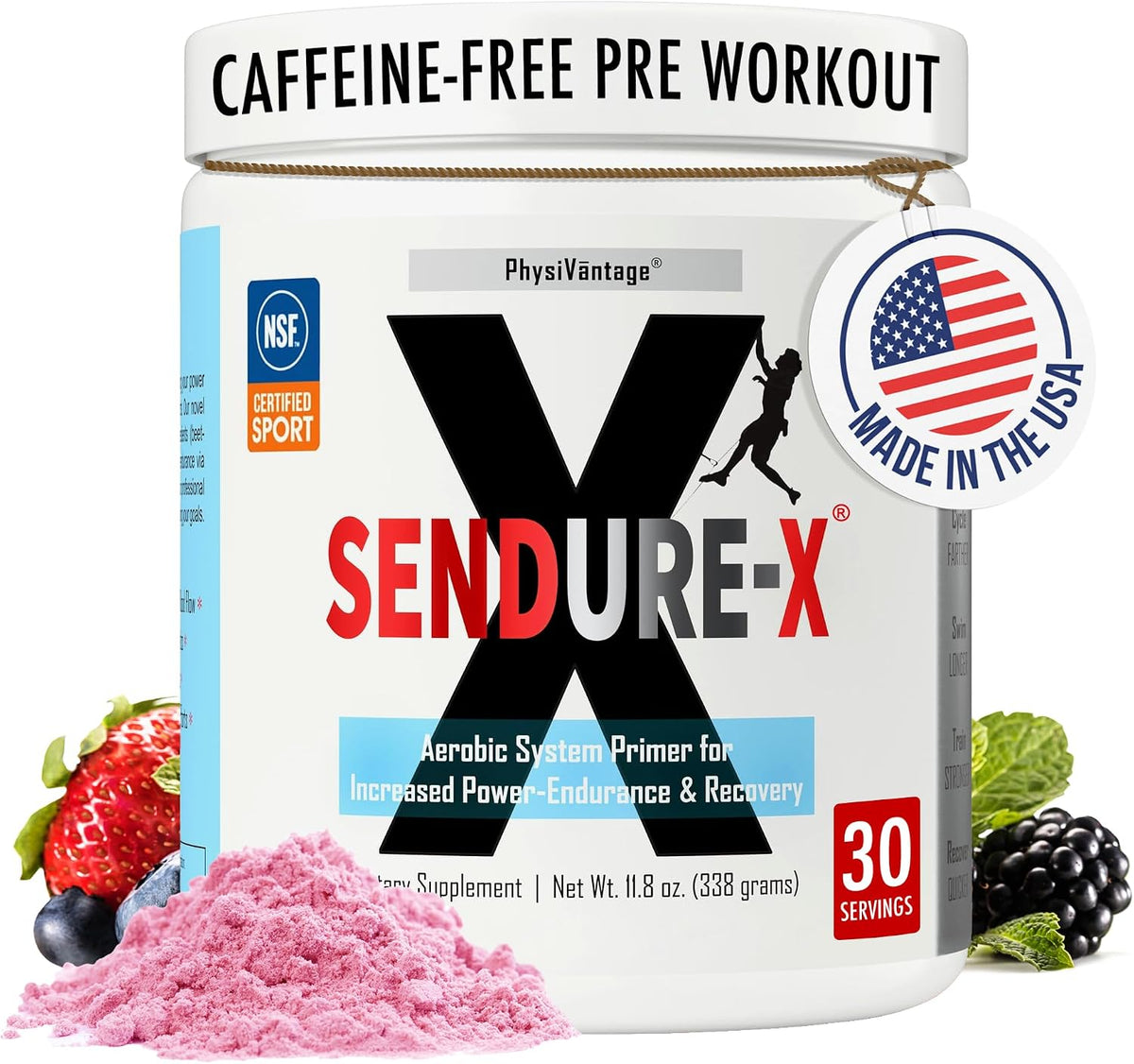 PhysiVantage - Sendure-X Beetroot + Citrulline Powder & Flow Electrolyte Powder with BCAAs