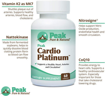 Peak Pure & Natural Cardio Platinum & Peak D3