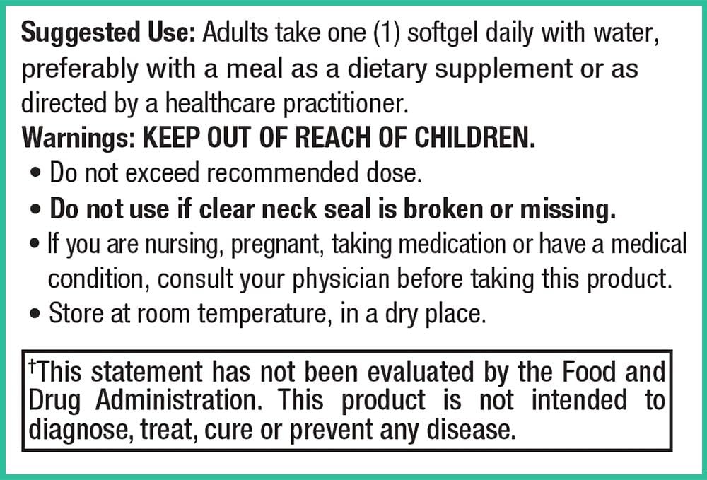 Peak CoQSol10 CF - 100% Crystal-Free Ubiquinol CoenzymeQ10 for Enhanced Bioavailability - Ubiquinol CoQ10 - Natural Energy Booster - Supports Immunity, Brain and Heart Health (30 Softgels)
