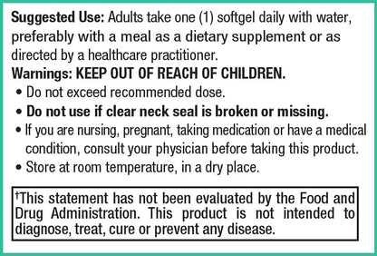 Peak CoQSol10 CF - 100% Crystal-Free Ubiquinol CoenzymeQ10 for Enhanced Bioavailability - Ubiquinol CoQ10 - Natural Energy Booster - Supports Immunity, Brain and Heart Health (30 Softgels)