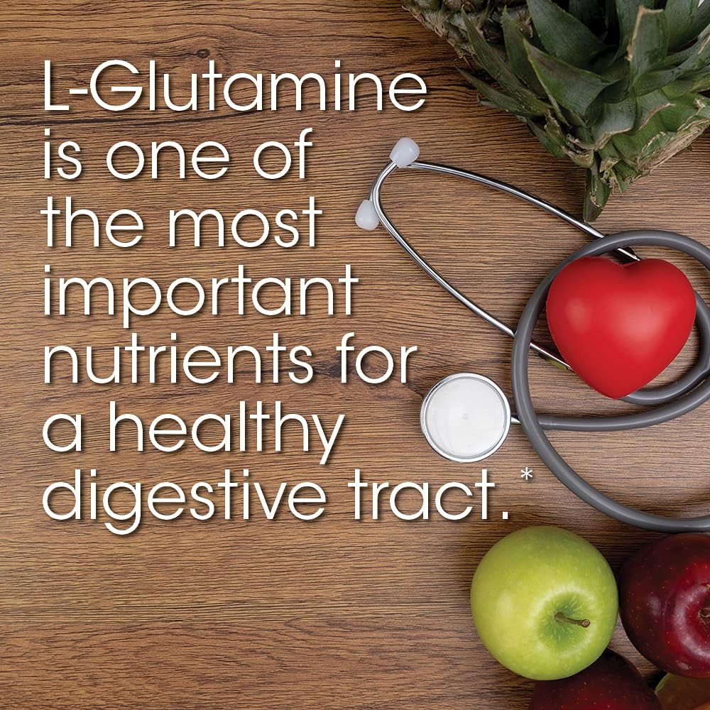 Silver Fern Gut Repair - Digestive Health Supplement Powder | L-Glutamine, Curcumin, Zinc & Ascorbic Acid (1 Tub - 30 Servings)
