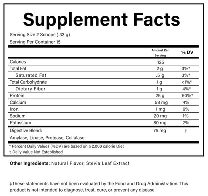 PURE® Vegan Protein Powder - 25g Plant Based Protein, 15 Servings - Pea & Mung Bean Blend with Digestive Enzymes - Dairy-Free - Muscle Recovery & Appetite Control - Chocolate 525 Grams