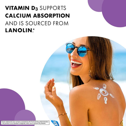 Bluebonnet Vitamin D3 5000 IU 125 mcg - Strong Bones & Immune Support Supplement for Women & Men* Soy-Free, Gluten-Free, Non-GMO, Vegetarian - Highly Absorbable Vitamin D - 120 Veggie Capsules