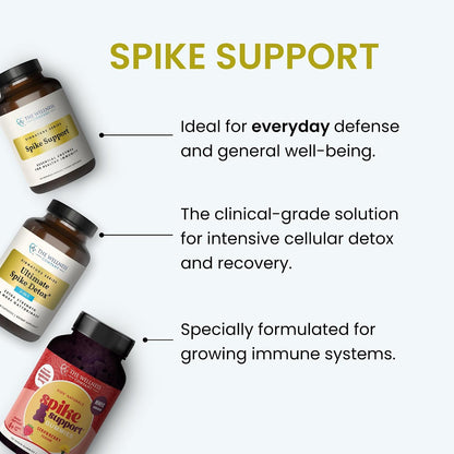 Kids Naturals Spike Support Gummies – Year-Round Wellness with Vitamin C, D & Zinc | 60ct (1 Month Supply)