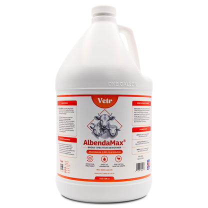 vetr AlbendaMax Oral Suspension, Liquid for Cattle, Sheep & Goats – 240 mL