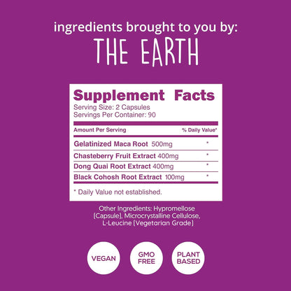Hormone Balance for Women - PMS & PMDD Support Supplement, Vegan, 60 Ct