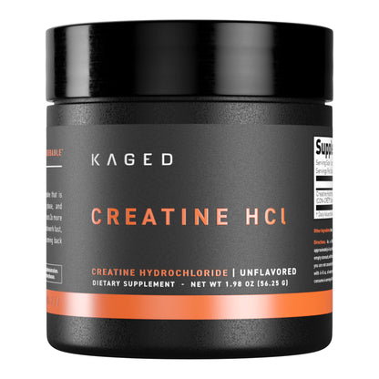 Kaged Creatine HCl Capsules | 7X Concentrated vs Mono | Muscle Building & Recovery | High Absorption | No Bloating | Creatine for Men & Women | Vegan, Gluten Free | Unflavored | 75 Servings