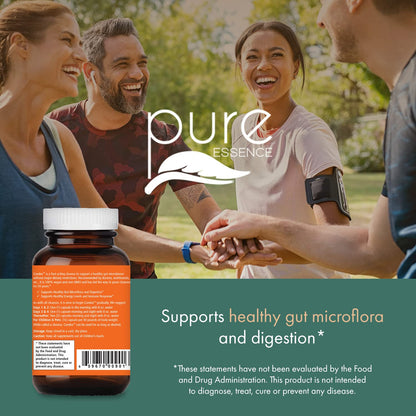 Pure Essence Candex Supplement - Yeast Overgrowth Supplement with Digestive Enzymes, Yeast Infection Probiotic Treatment for Men and Women - 120 Capsules