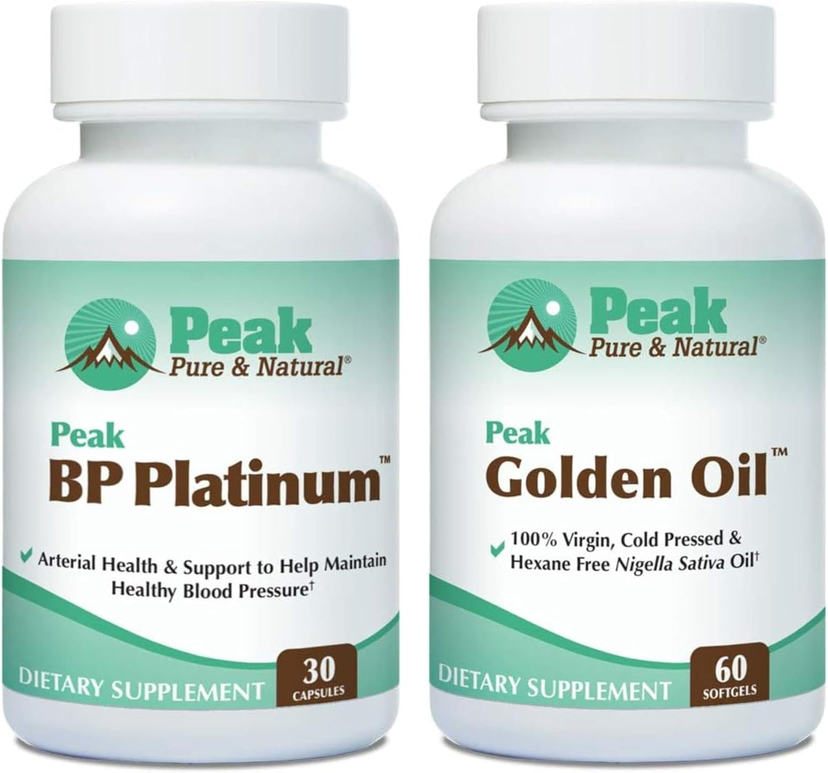 Peak Pure & Natural Golden Oil & BP Platinum