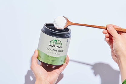 Healthy Gut Vegan Formula | with L-Glutamine and Clinically Proven ingredients | Supports Gut Permeability, gastrointestinal Support, Helps Alleviate Stomach discomfort and Boost Immunity*