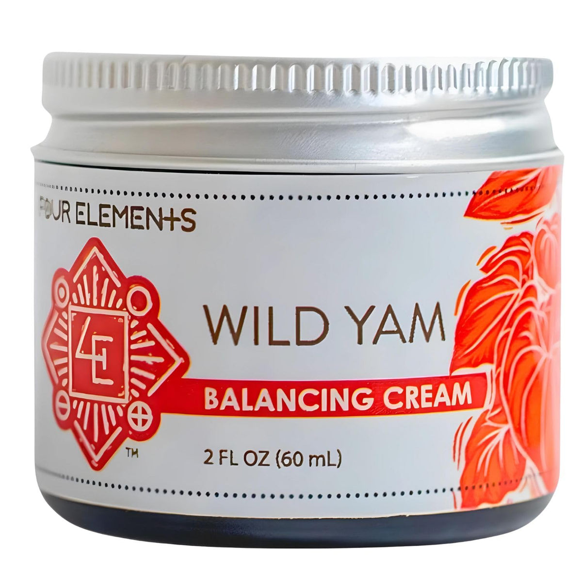 Four Elements 4E Wild Yam Organic Balancing Cream for Women -1st Place Winner