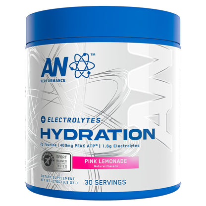 AN Performance Electrolyte Drink Mix | Zero Sugar Hydration Powder | Magnesium + Calcium + Potassium | Strawberry Pineapple | 30 Servings