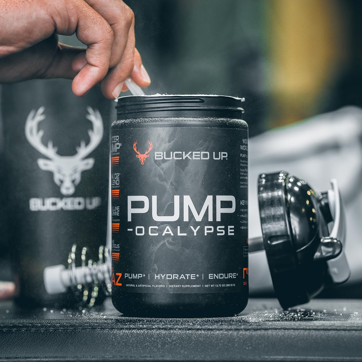 Pump-ocalypse Blood Raz | Nitric Oxide and L Arginine Supplement with Citrulline Malate, GlycerPump | Ultimate N.O. Booster | Lean Muscle Support for Blood Flow, Vascularity, Hydration and Endurance