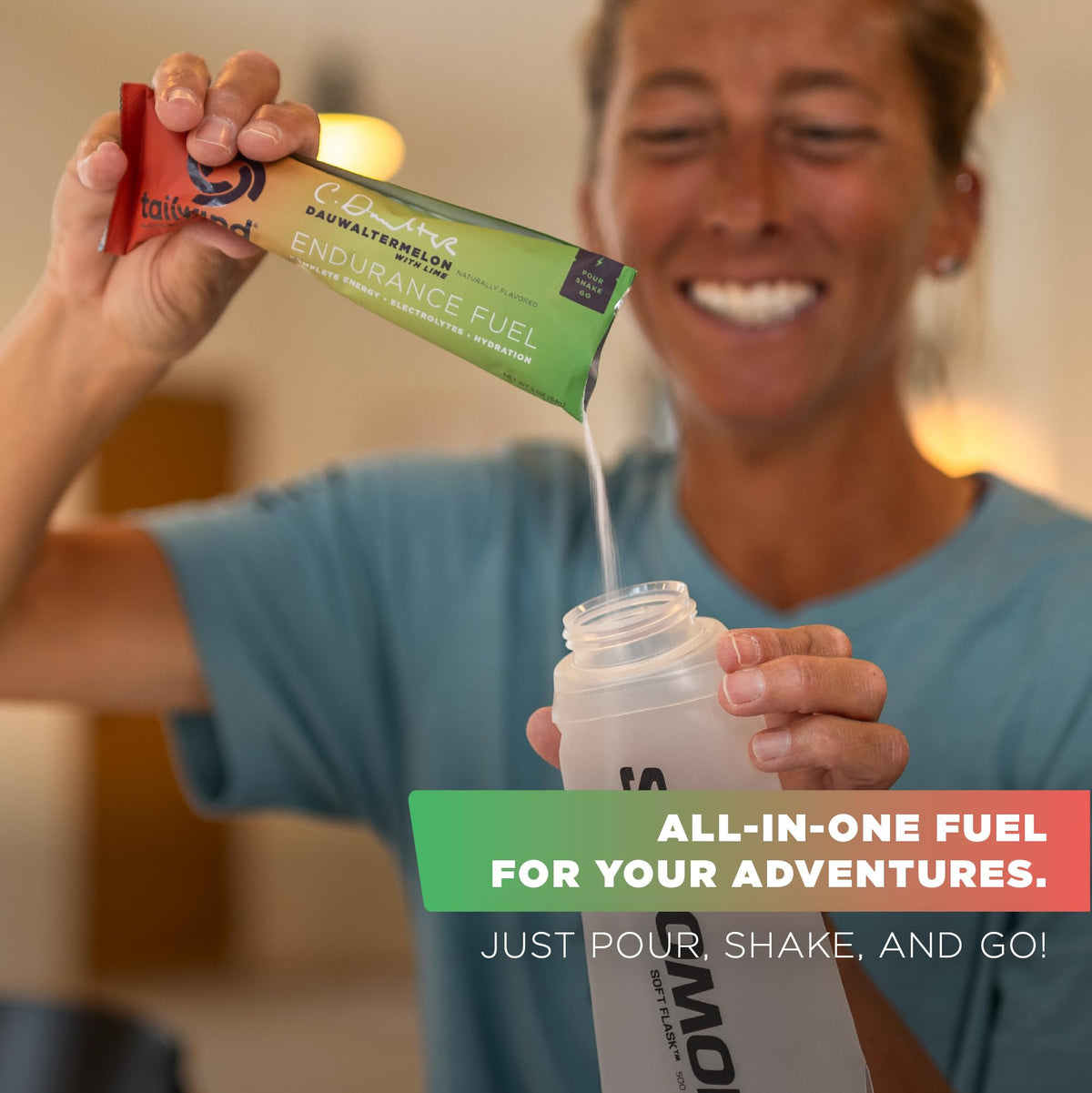 Tailwind Nutrition Endurance Fuel, Dauwaltermelon, 50-Serving Bag