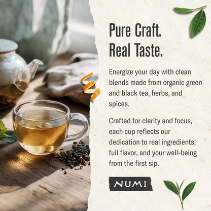 Numi Organic Jasmine Green Tea 16 Ounce Pouch Brews 200 Cups