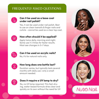 Nutra Nail 5 to 7 Day Growth Treatment - Fast Keratin Nail Hardener & Nail Strengthener for Thin Nails, Brittle & Damaged (0.47 Fl Oz)