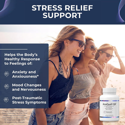 Tesseract Medical Research Ultra Lung and Stress Management, Respiratory Health Support Supplement (90 Capsules) and Stress Relief & Mood Support Supplement (45 Capsules)