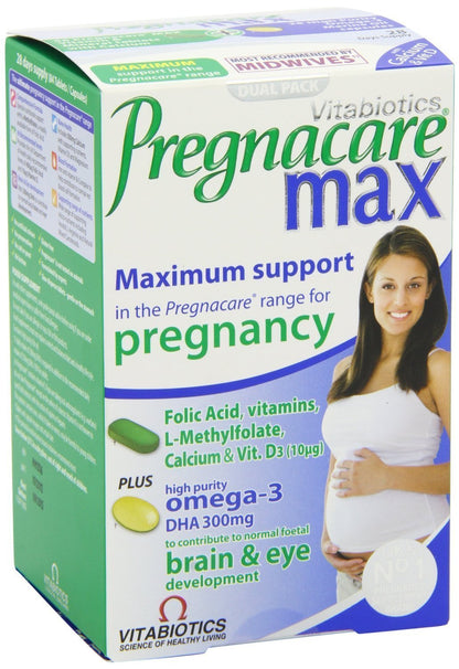 Vitabiotics Pregnacare Max 28 Day Supply