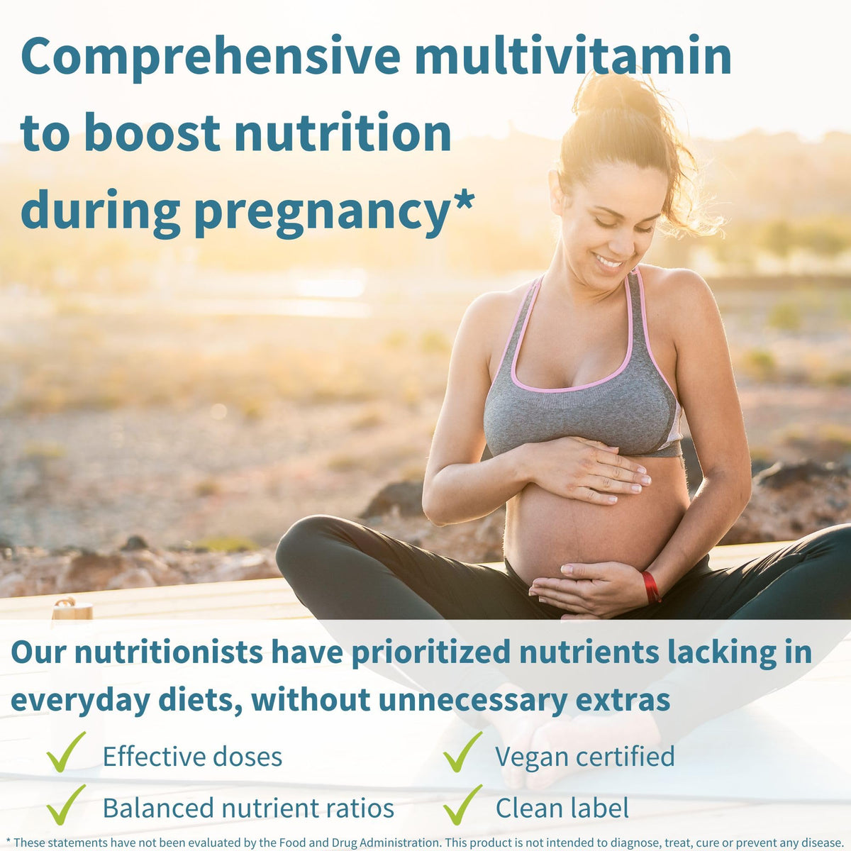 High Absorption Methylated Prenatal Multivitamin, Clean Label with Gentle Iron and Folic Acid