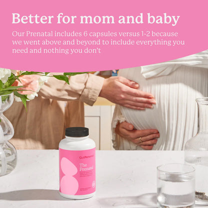 GutPersonal The Prenatal Supplement, Alleviates Morning Sickness and Contains Essential Nutrients