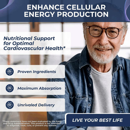 Men's Vitality Pack for Healthy Aging, Prostate Supplements for Men with Saw Palmetto, Supports Healthy Prostate Function, 60 Capsules and Muscle Health Supplement, 60 Capsules