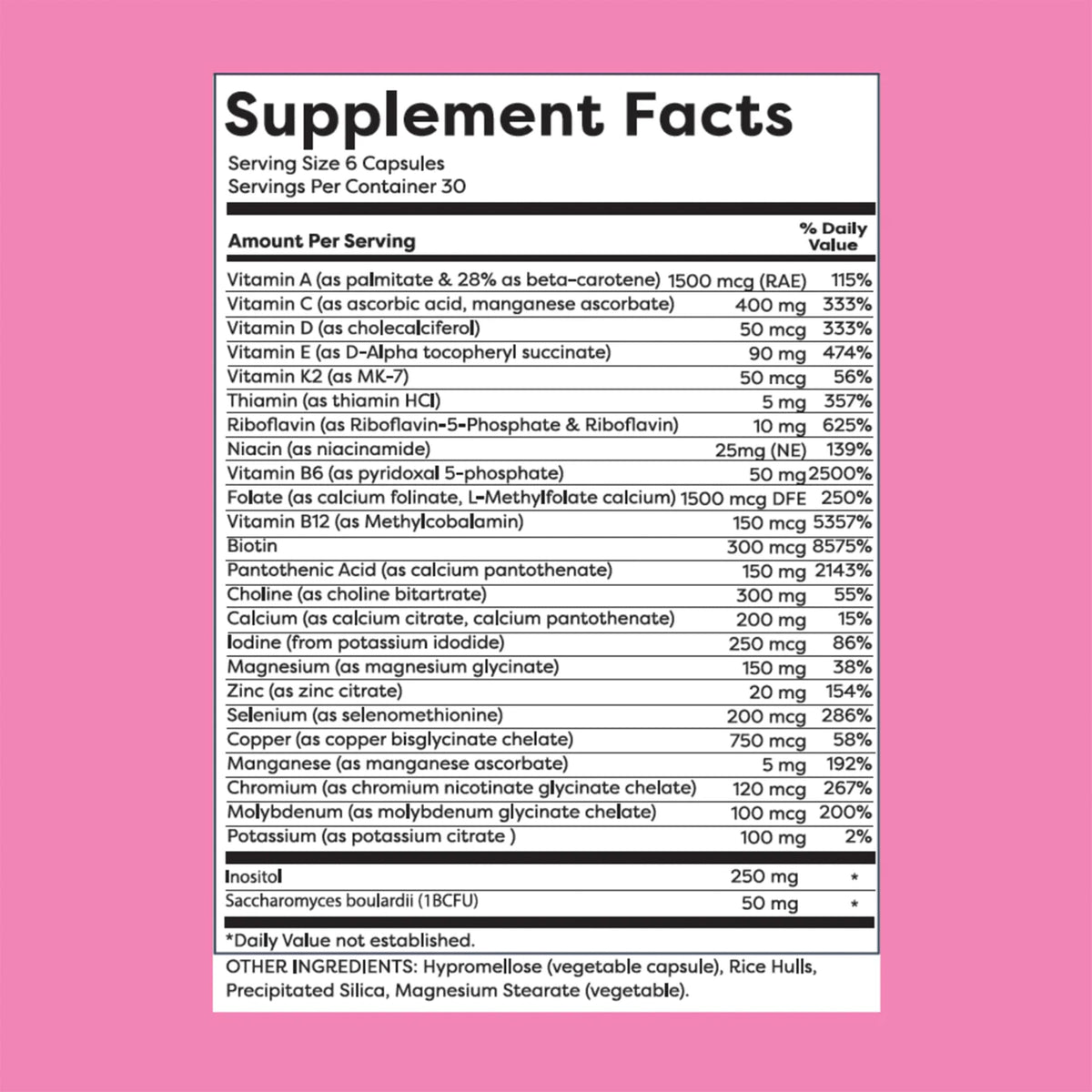 GutPersonal The Prenatal Supplement, Alleviates Morning Sickness and Contains Essential Nutrients