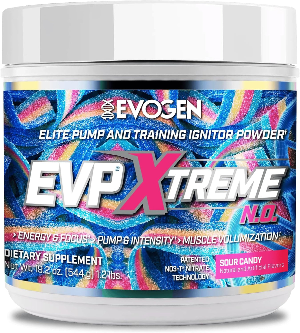 Evogen EVP Xtreme NO + EVP AQ Bundle – Pre Workout Stack for Men & Women | Energy, Pump, Vascularity & Hydration | Sugar Free | Sour Candy & Unflavored
