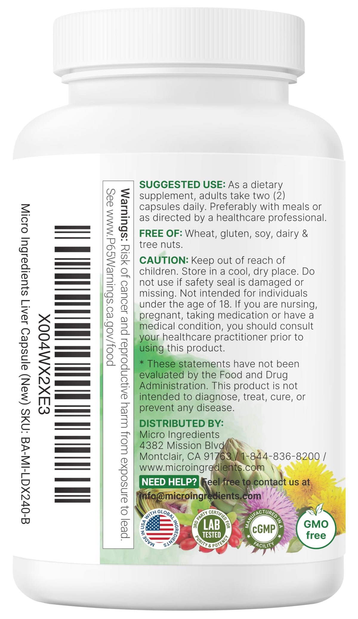 Liver Advanced+, 240 Veggie Capsules | 20-in-1 Complex with Milk Thistle, Dandelion, NAD, NAC, ALA, TUDCA, Glutathione, Artichoke, Turmeric, & Astragalus | Non-GMO, Gluten Free