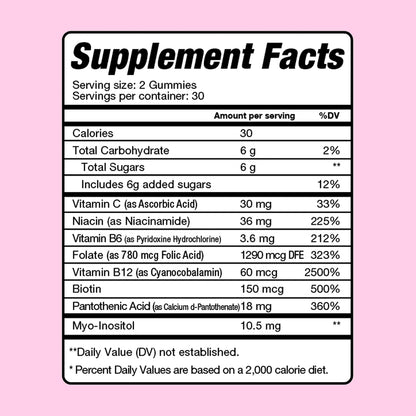 Proception Plus Fertility Gummies – Regulate Your Cycle, Balance Hormones, Aid Ovulation
