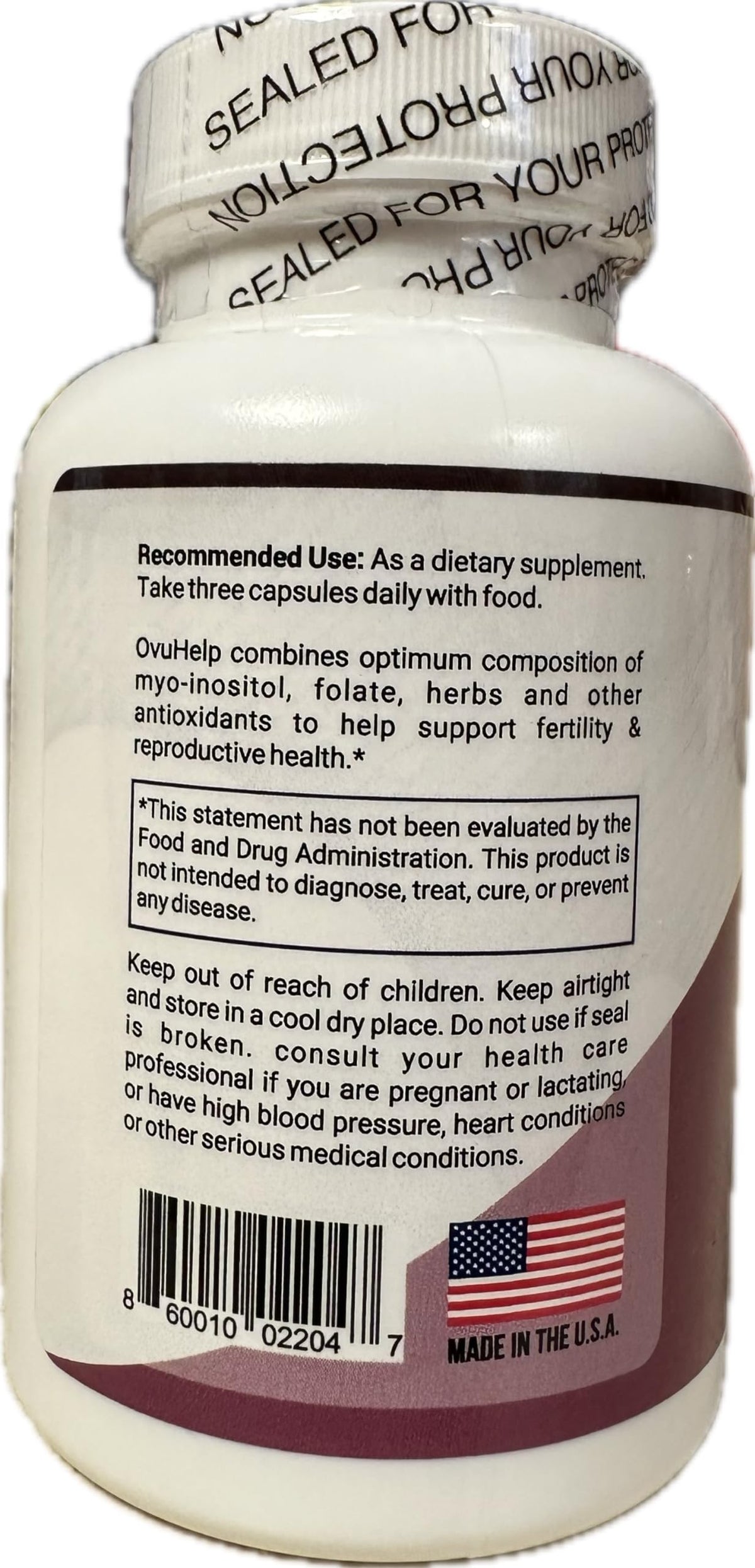 OvuHelp Fertility For Women combines optimum composition of world-renowned herbs, nutrients