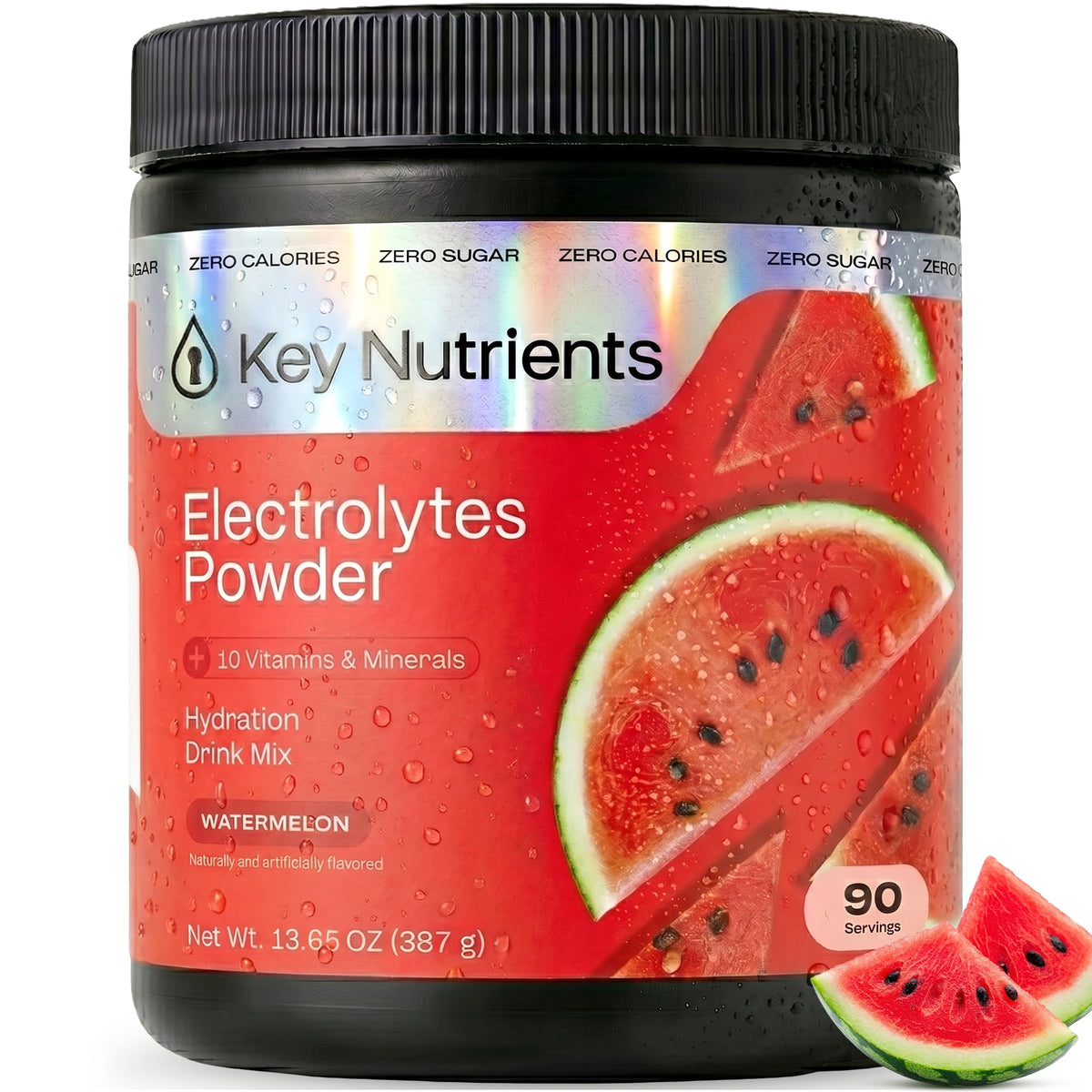KEY NUTRIENTS Multivitamin Electrolyte Packets, No Sugar Variety Pack, 10Ct